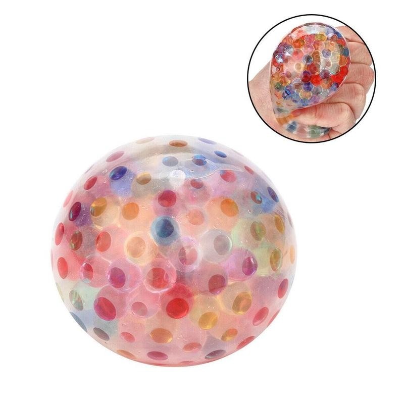 Vent Color Beads Grape Ball Spongy Rainbow Ball Squeezable Gift For Adults Gifts Toy Ball Funny Stress Anti-stress Relief Ball