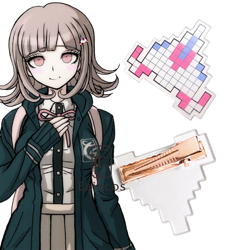 Anime Danganronpa Chiaki Nanami Hair Clip Super Dangan Ronpa Cute Plane Hairpin Props Cosplay Accessories