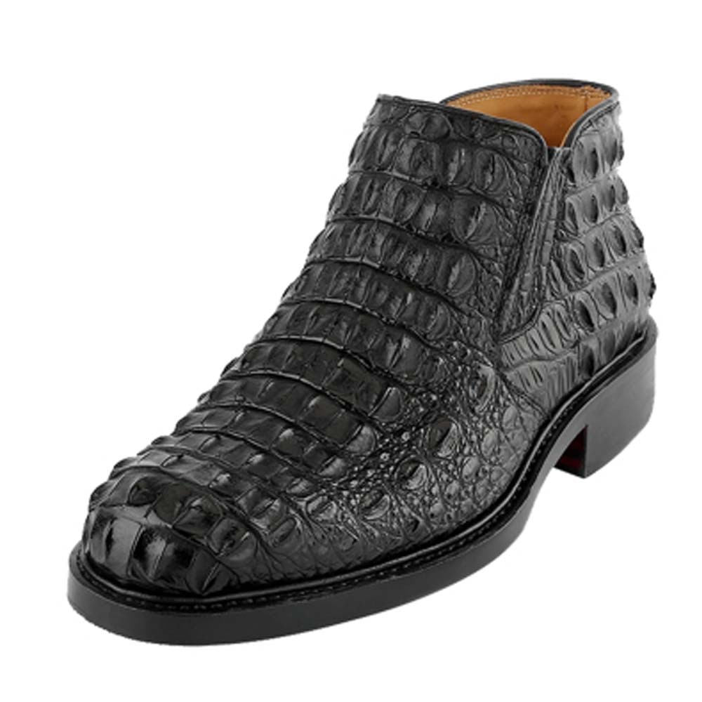 eyugaoduannanxie crocodile Men shoes high-end custom male High-cut Men crocodile boots Men boots Pure manual male boots