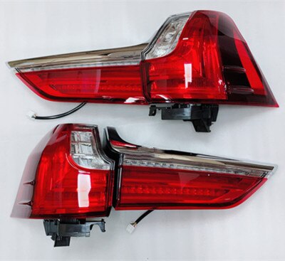 RQXR Led tail light brake lamp driving lights streaming turn signal assembly for Lexus LX570 2016-2020