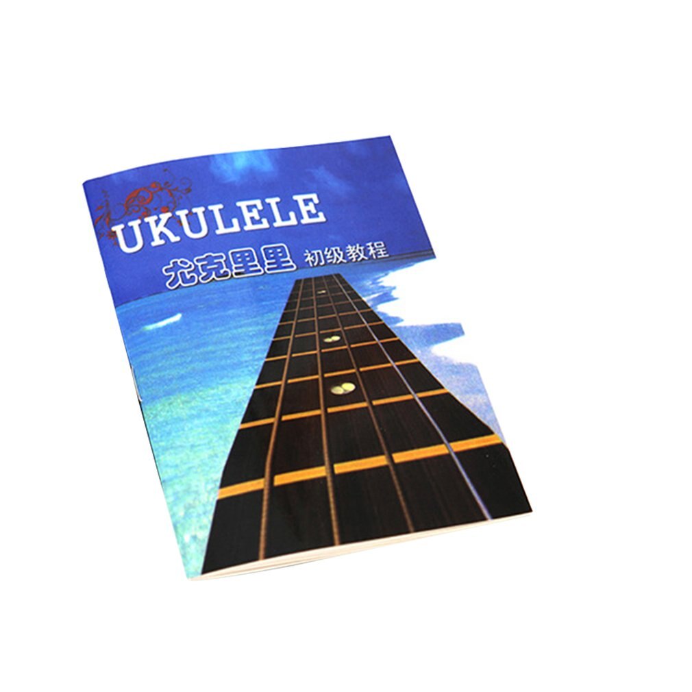 Clearance Sale Portable Size Professional English Version Music Instrument Ukulele Instructional Book For Beginner Use