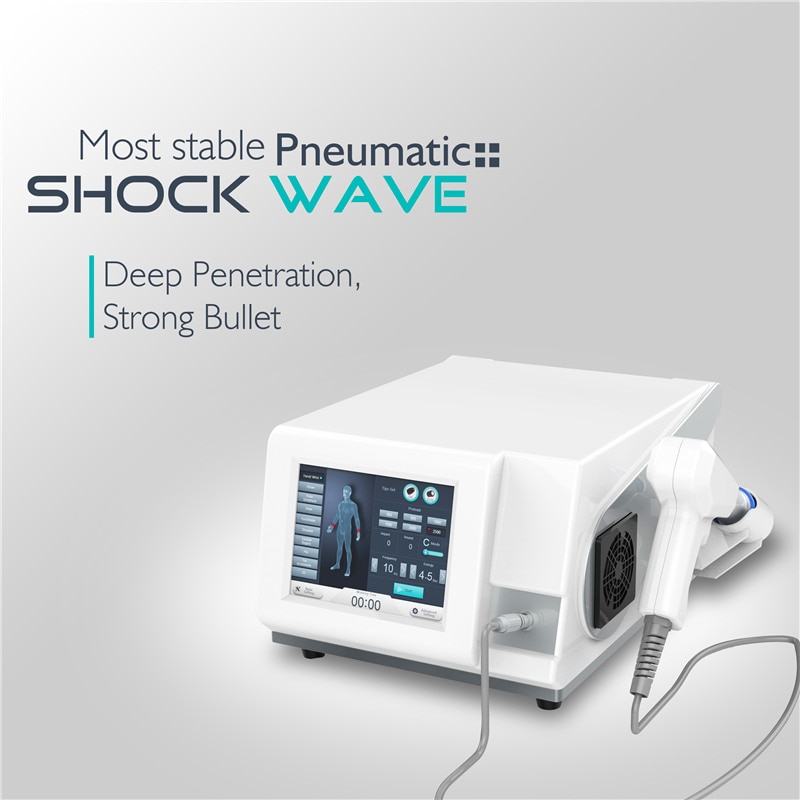 Extracorporeal Shock Wave Shockwave Physiotherapy Therapy Equipment Portable ED Machine