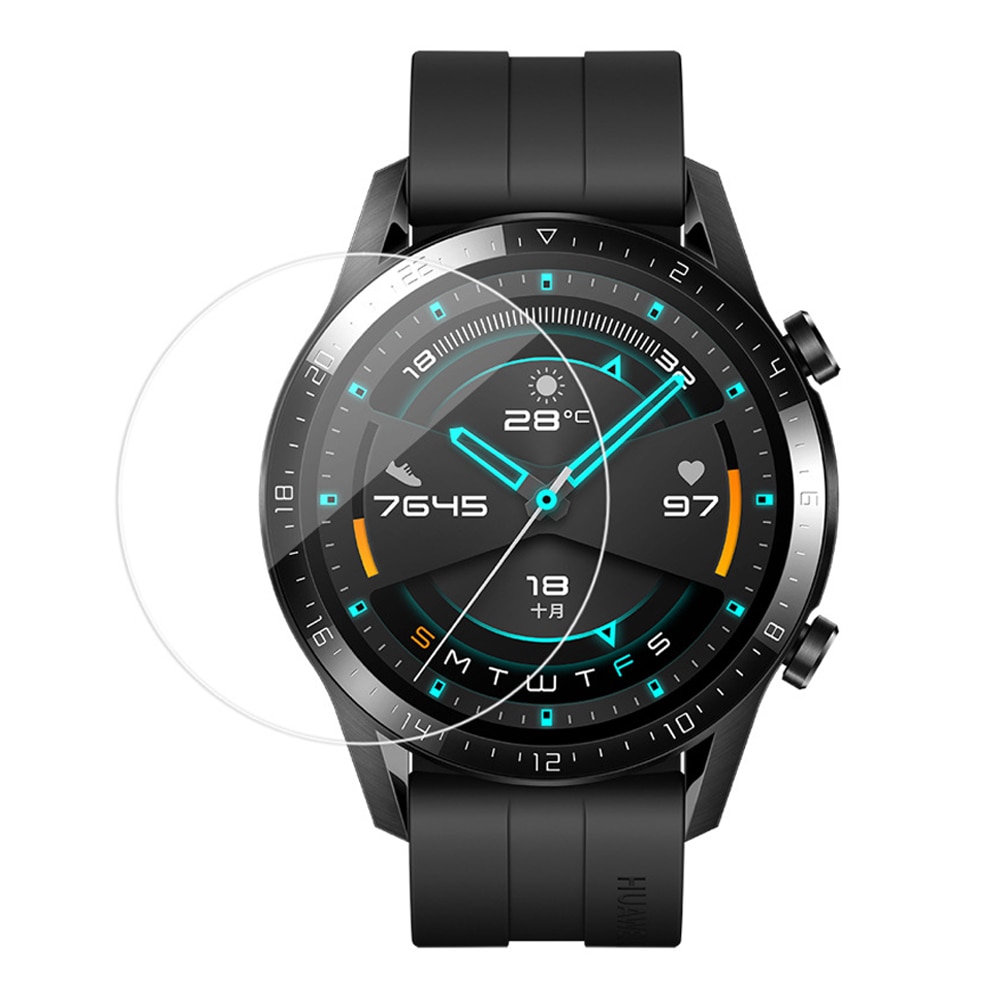 1/2Pcs For Huawei Watch GT GT2 2e (46mm) Soft PET Film Not Tempered Glass Screen Protector 9H Smartwatch Protective Accessories