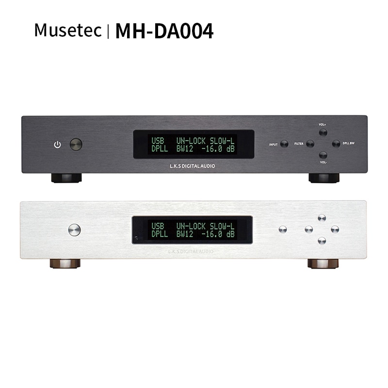 L.K.S Audio LKS MH-DA004 Dual ES9038pro DAC DSD USB upgraded Crystek CCHD-575 Coaxial BNC AES EBU DoP I2S Optical Audio Decoder