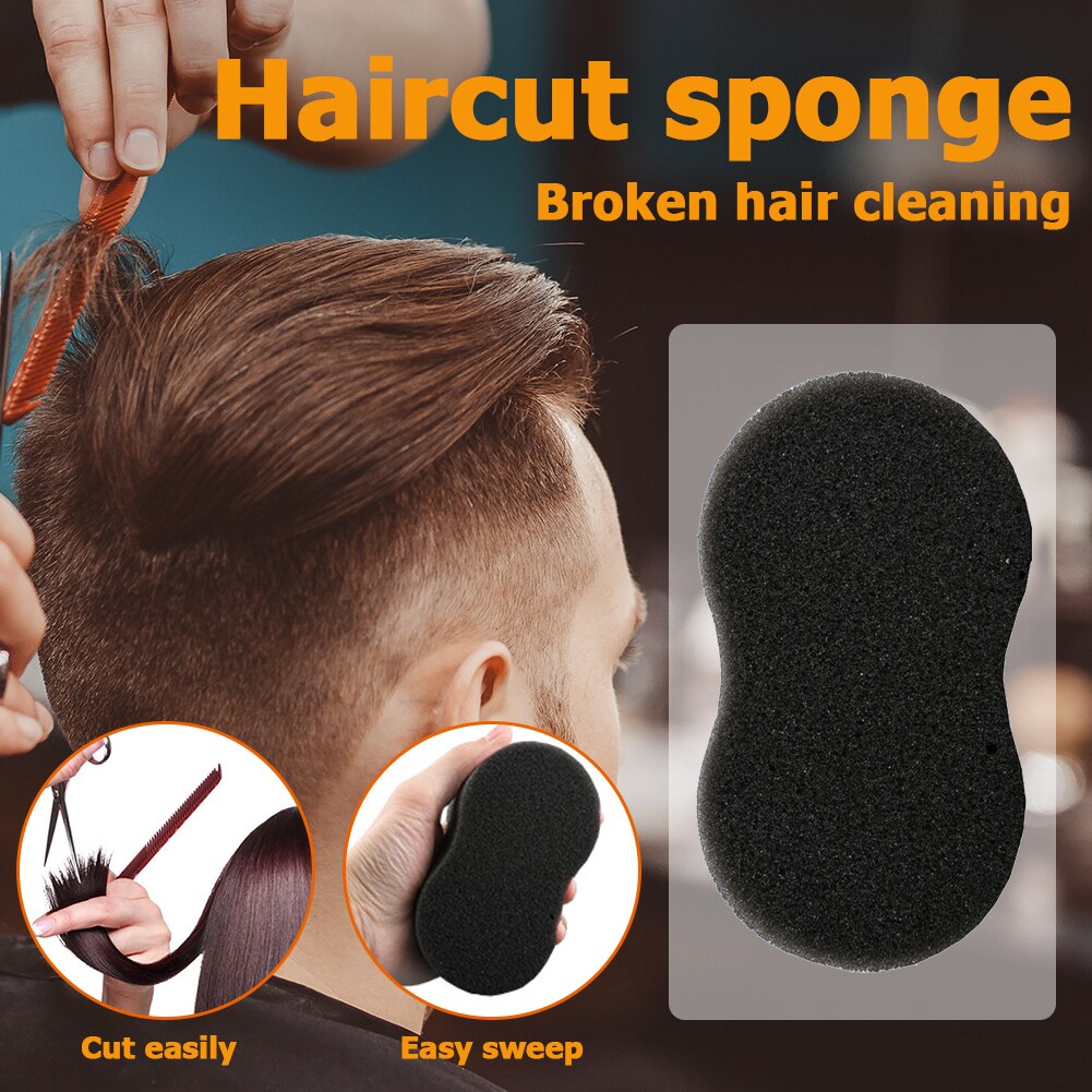 Barber Neck Duster Magic Sponge Hairdressing Hair Cutting Cleaning Sweep Brush Easy Use Practical Hair Styling Tools