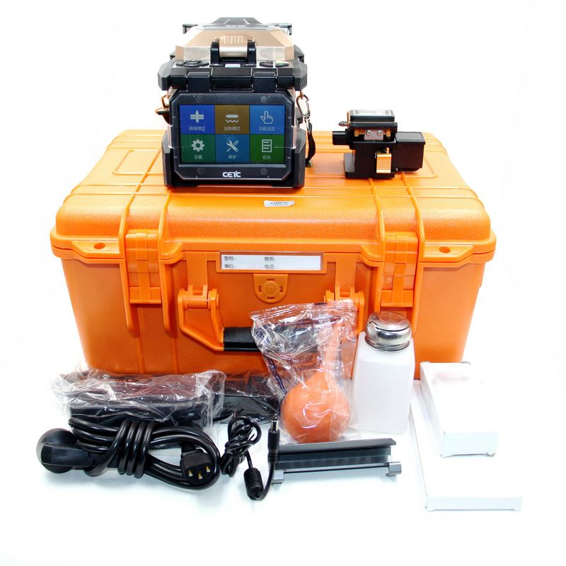 Optical Fiber Fusion Splicer AV6481 FTTH Optic Fiber Welding Splicing Machine