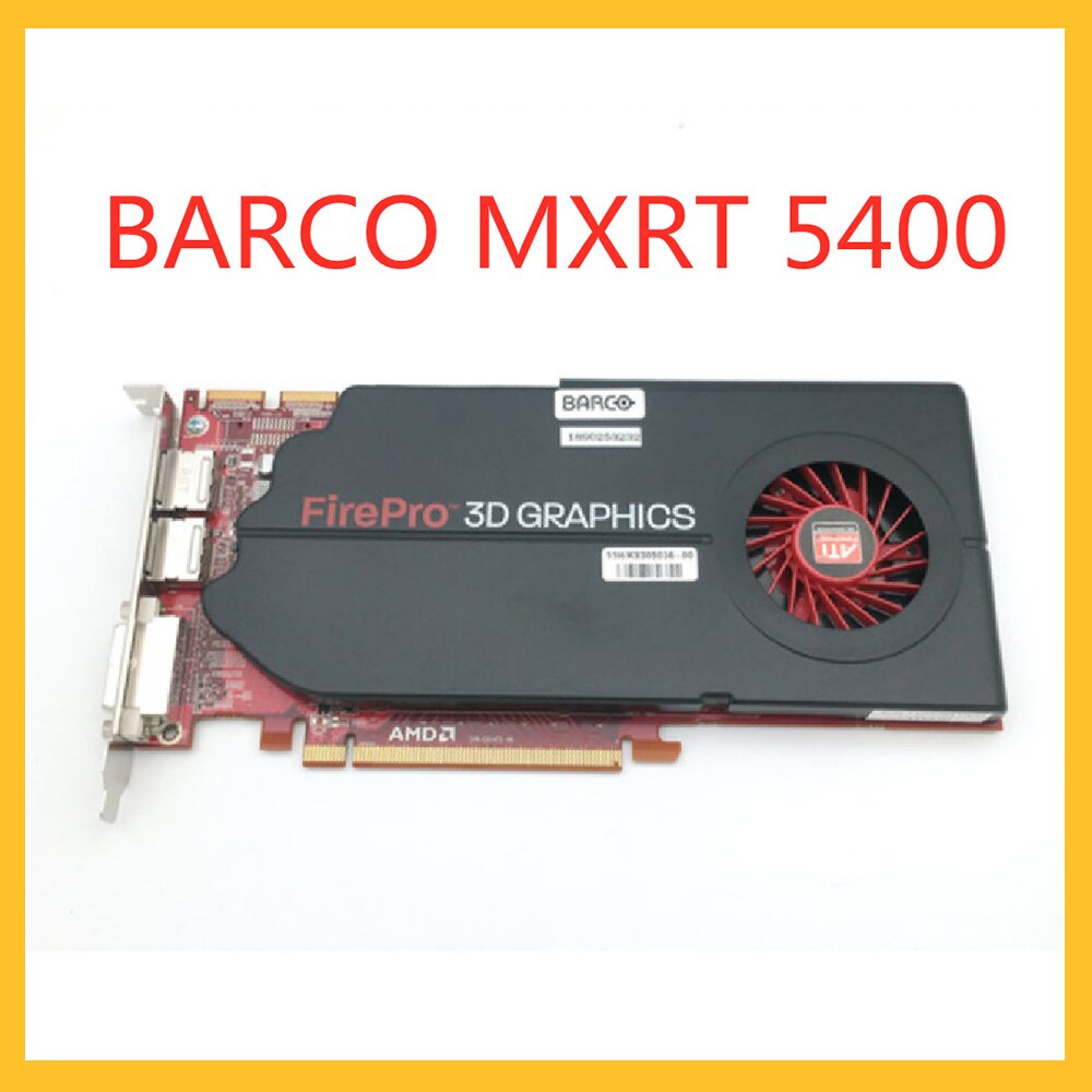 MXRT 5400 FirePro 3D GRAPHICS For BARCO Original Graphics Card Support Medical Multi Screen Display Computer Graphics Card