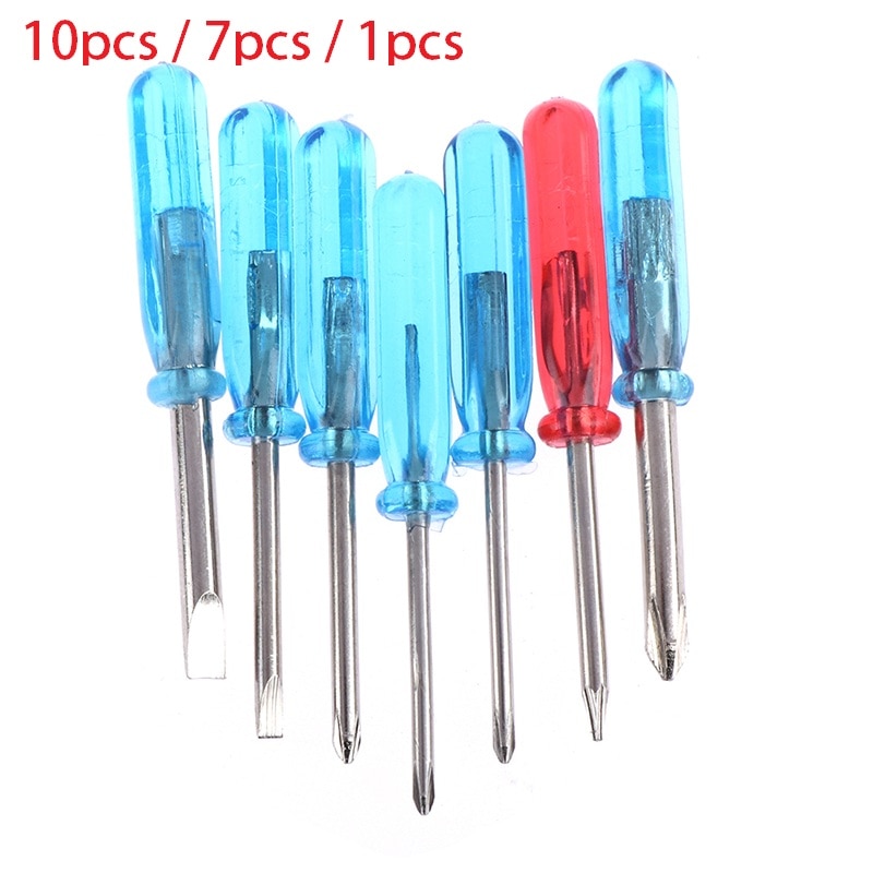 1 or 7 or10PCS Hot New Phillips Slotted Cross Word Head Five-pointed Star Mini Screwdrivers For Phone Laptop Repair Open Tools
