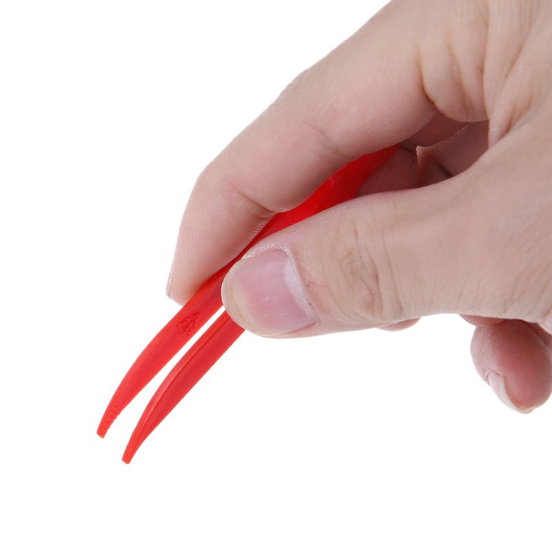 10pcs Plastic Anti-static Tweezer Tweezers Heat Resistant Maintenance Repair Tool Dropshipping