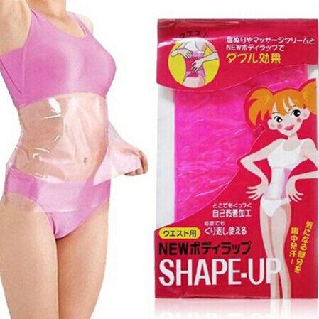 Shape-Up Belly Waist Slimming Belt Body Shaper Lose Weight Sauna Waist Belt For Essential Oil/Massaging Cream/Spa Salt