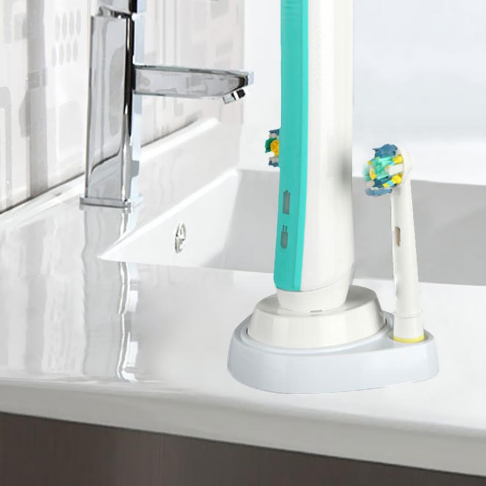 Electric Toothbrush Holder Health Small Base Rack Support Durable Stand Round Head Rotary Home Bathroom Tool for Braun Oral-B