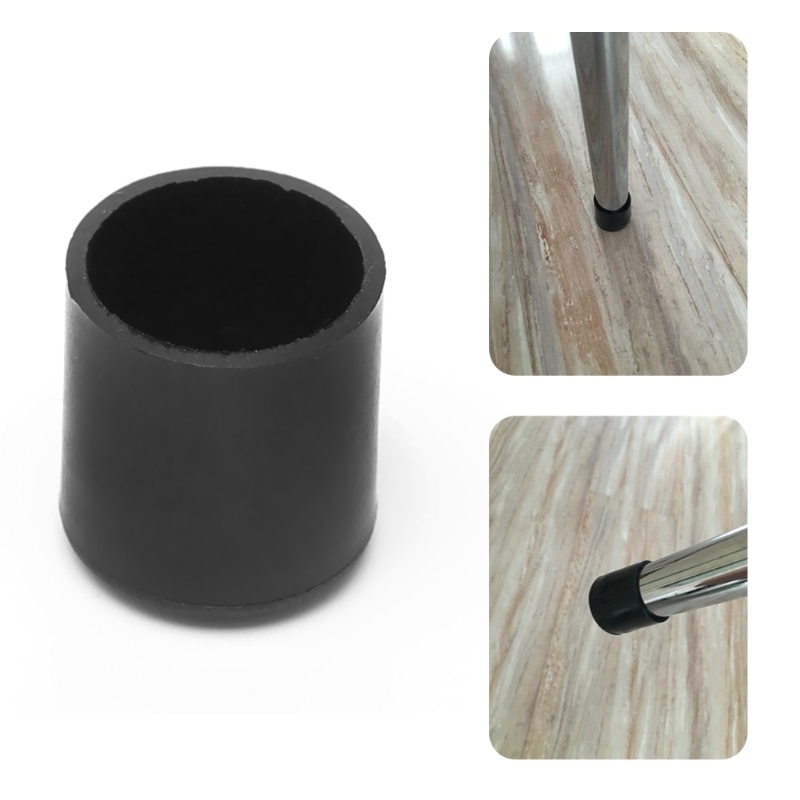 4pcs Furniture leg Rubber Chair Ferrule Anti Scratch Furniture Feet Leg Floor Protector Caps Table Foot Dust Cover Socks