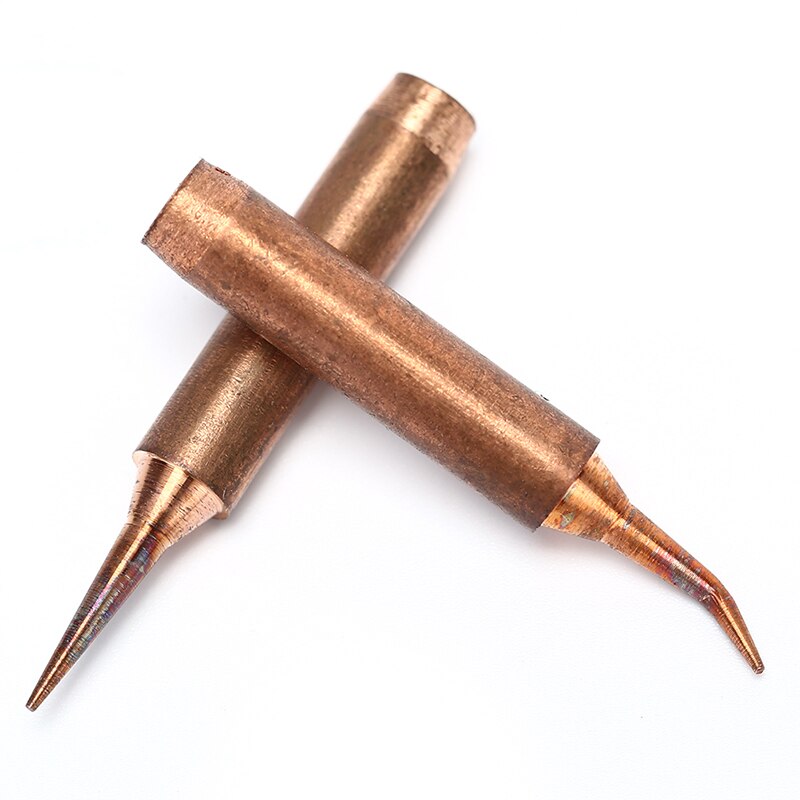 1/2pcs 900M T Series Pure Copper Soldering Iron Tip Lead-free Welding Sting For 936 FX-888D 852D Soldering Iron Station