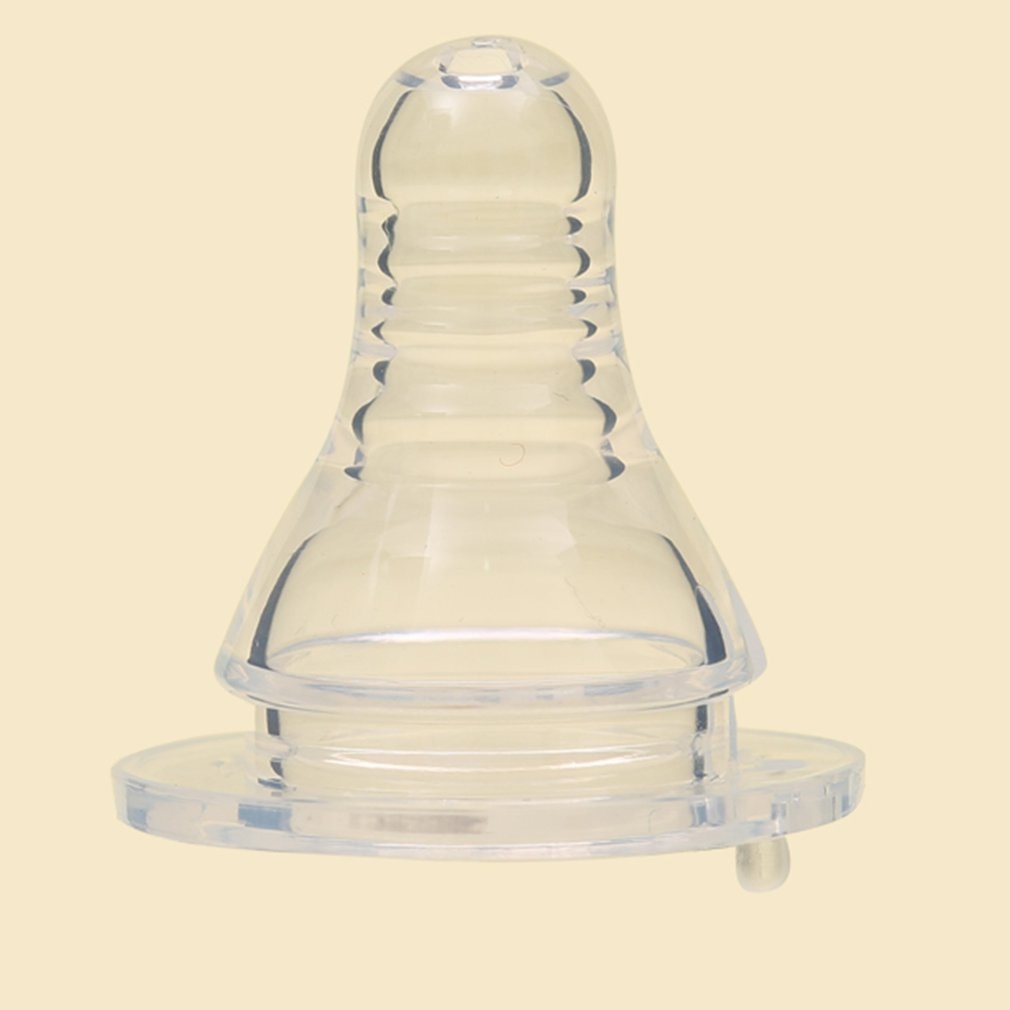 Transparent Baby Breast Feeding Nipple Kids Silicone Wide Caliber for Different Milk Bottle Pacifier Children Nipple