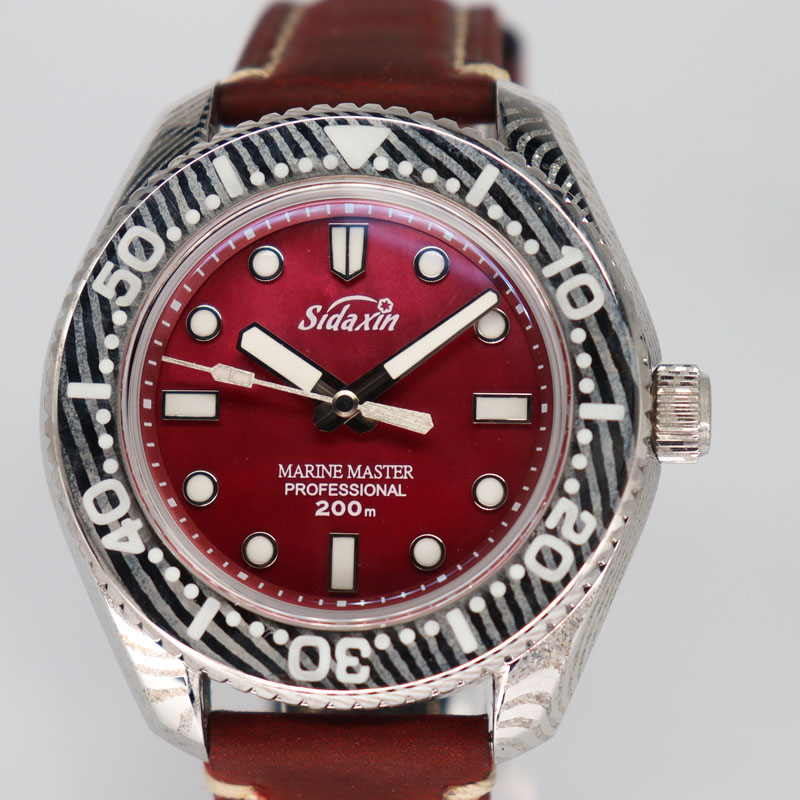 SW200 Mov't Tuna SBDX001 Diver Automatic Men's Damascus Watch Sapphire Glass 20ATM Stainless Steel personality Custom Wristwatch