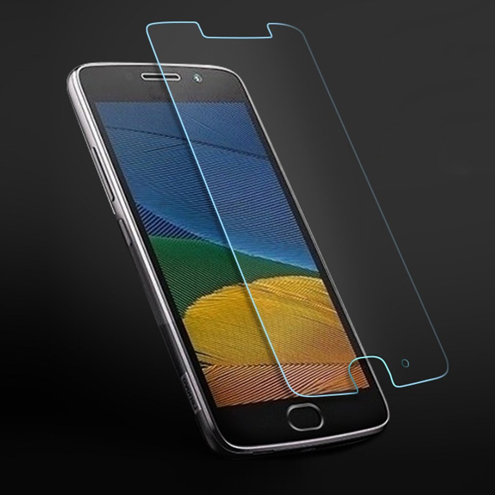 Premium Transparent Tempered Glass Screen Protector Film For Motorola G5 G5Plus Bubble Free HD Glass Protective Film