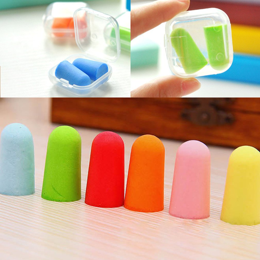 Soft Silicone Ear Plugs Sound Insulation Ear Protection Earplugs Anti Noise Snoring Sleeping Plugs For Travel Noise Reduction