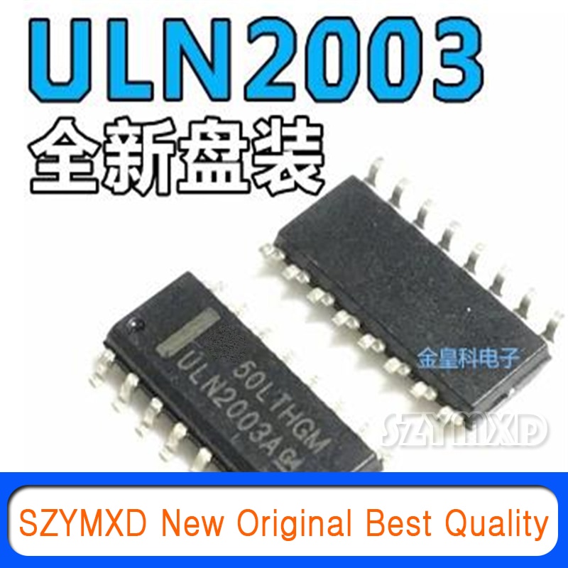 5Pcs/Lot New Original ULN2003 ULN2003A ULN2003ADR ULN2003AG SOP16 Patch 16 Feet Chip In Stock