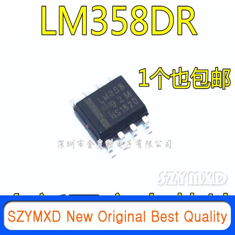 5Pcs/Lot New Original LM358 LM358DR Dual Operational Amplifier Low Power SOP-8 Package Gold Wire Good Quality Chip In Stock