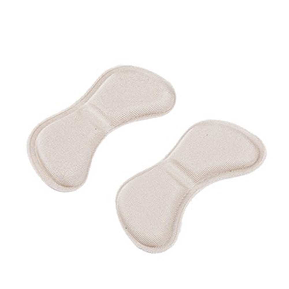 Shoe Back Heel Inserts Insoles Pads Shoe Cushion Liner Grip Pad Thicken Heel Sticky Fabric Stickers With Sponge