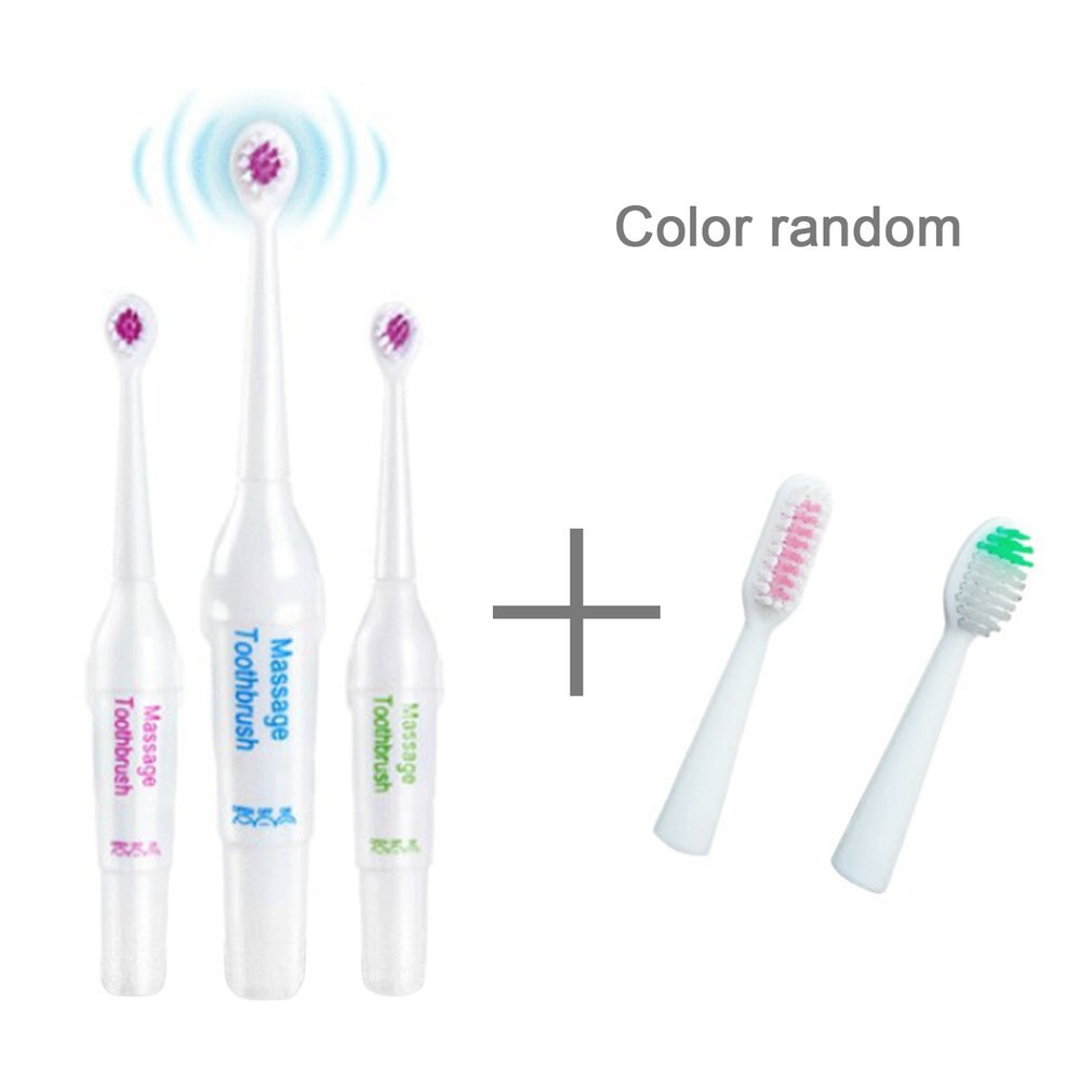 Compact Size 3PCS/SET Electric Toothbrush Waterproof Battery Power Children Oral Hygiene Teeth Brush