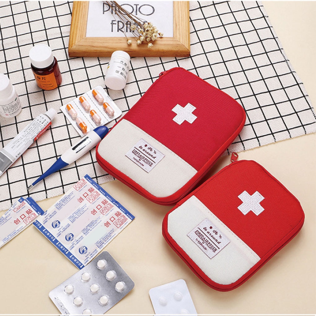 Mini First Aid Kit For Medicines Outdoor Camping Medical Bag Survival Handbag Emergency Kits Travel Set