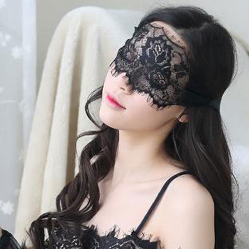 1PCS Hot Sales Sexy Lady Black Lace Mask Cutout Eye Mask For Masquerade Party Fancy Dress Costume Halloween Party Fancy sex toys