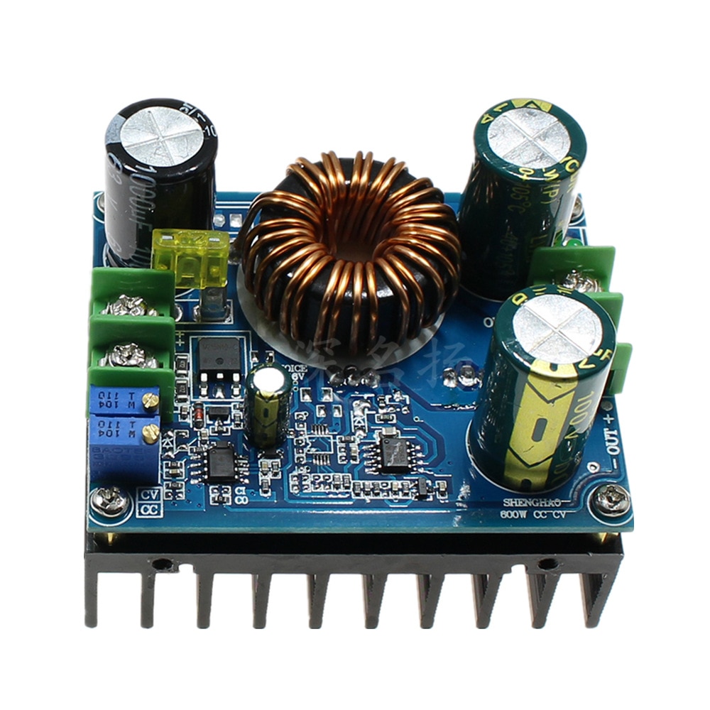 1pc 600W DC-DC 10-60V To 12-80V Boost Converter Step-up Module Car High Power Supply Hot