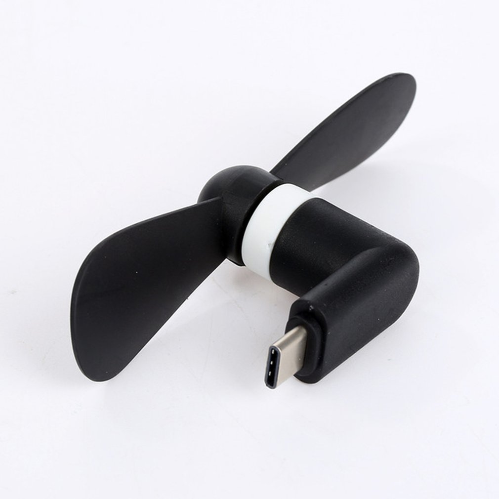 Type-c Suitable For Mobile Phones Mini Fans Portable Compatible With Multiple Models Convenient Quiet