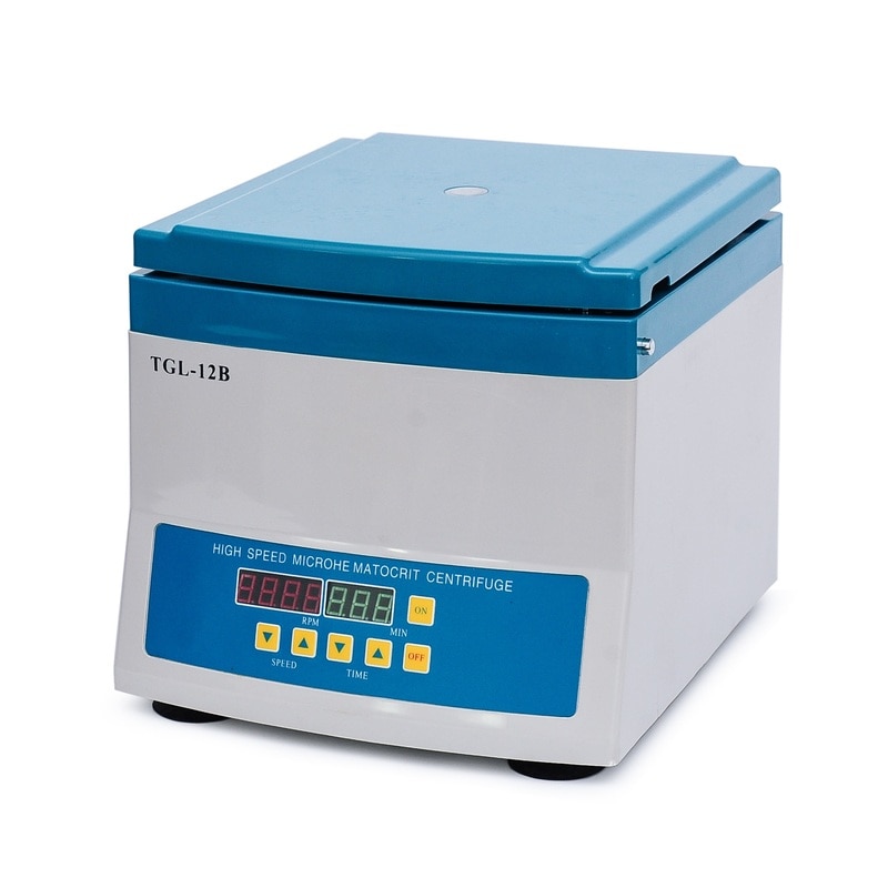 TGL-12B Benchtop High Speed Digital Micro Blood Plasma Hematocrit Centrifuge Machine Canreifuga for Laboratory