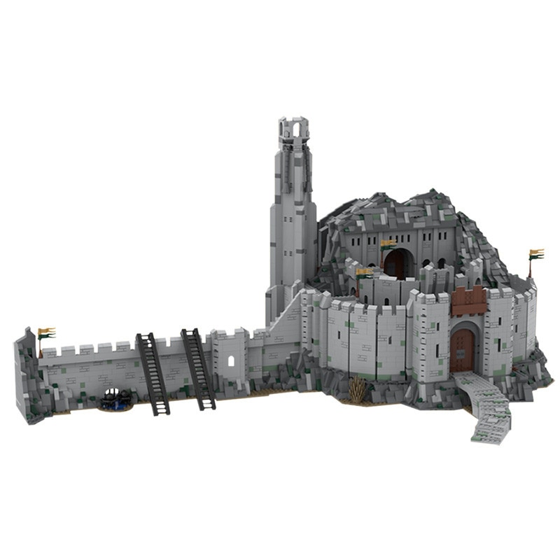 Helm's Deep UCS Scale Fortress of War World Famous Medieval Castle Architecture Building Blocks Toy for Boy Girl Unisex MOC