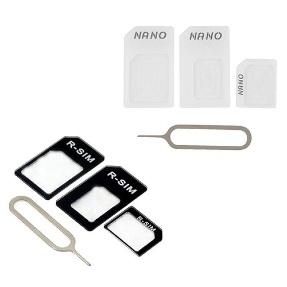 3 in 1 NanoSIM Card to Micro SIM Card to Standard SIM Card Adapter Converter