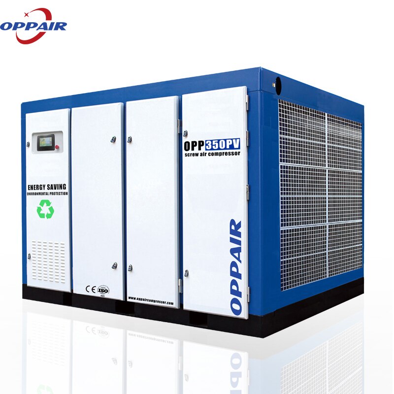 Germany Technology Industrial Silent Oil-free electrical Rotary Screw Air Compressor (3-15bar) With Dryer,Air Tank and Filters