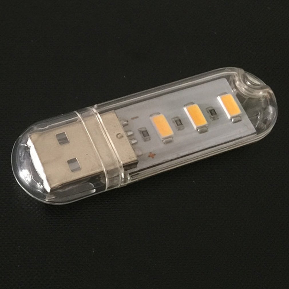 High-brightness LED USB flashlight USB light USB computer light 5V charging treasure night light 5V U disk light for laptop