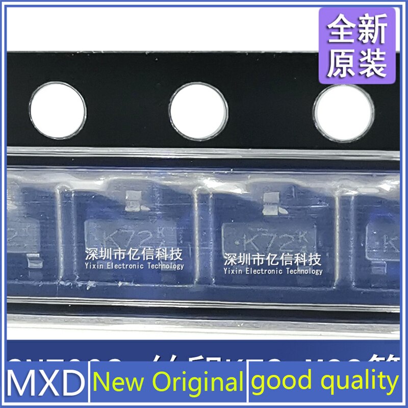10Pcs/Lot New Original 2N7002 Patch Triode Printing K72 N Channel Field Effect Tube Package SOT23 Good Quality