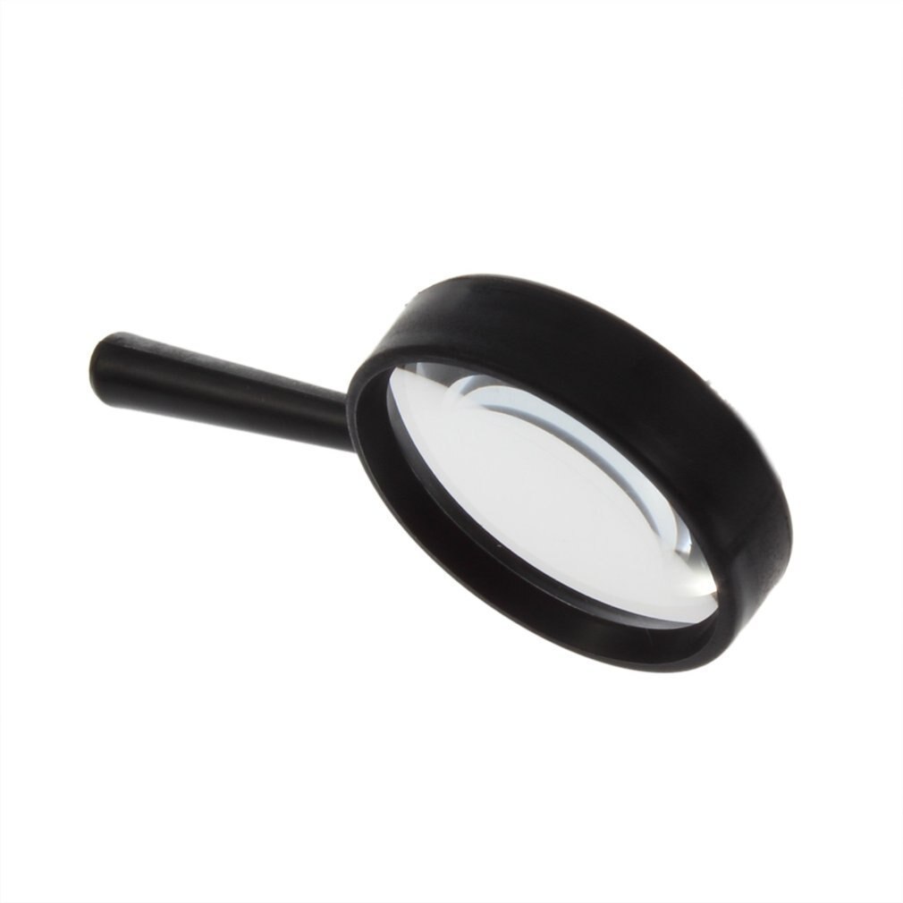 Top Handheld Reading 25mm 5X Magnifier Hand Held Magnifying 25mm Mini Pocket Magnifying Glass Children Magnifying Glass