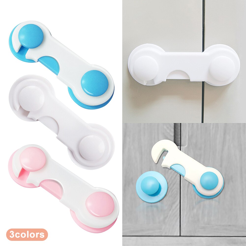 Baby Safety Cabinet Locks Child Proof Security Protector Drawer Cabinet Locks Adjustable Door Window Cupboard Kids Safety Lock