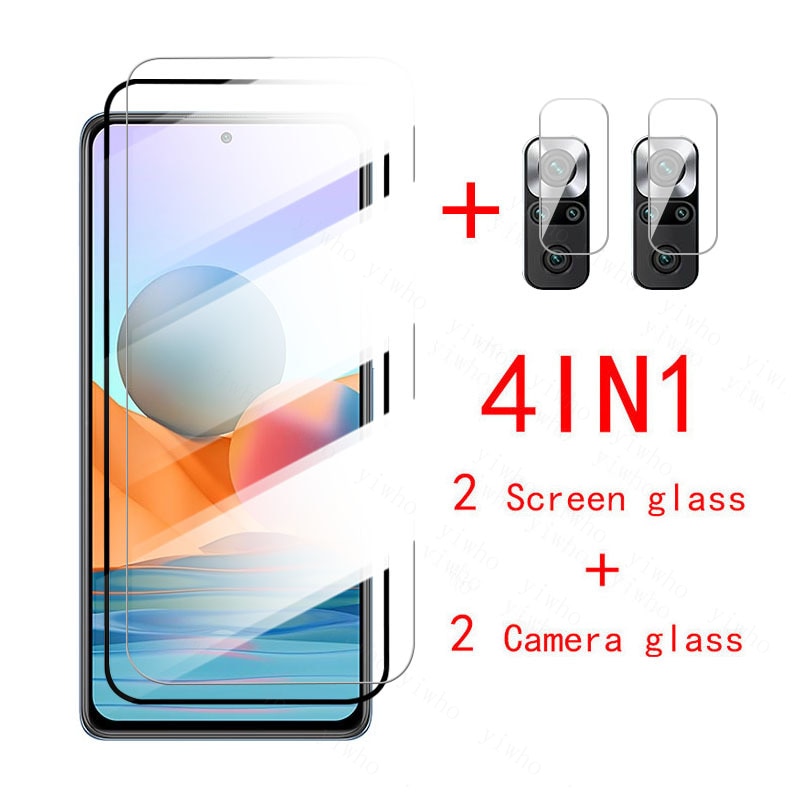 protector glass on redmi note 10 pro camera lens glass tempered glass for xiaomi note 10s 10pro pro max note10 screen protector