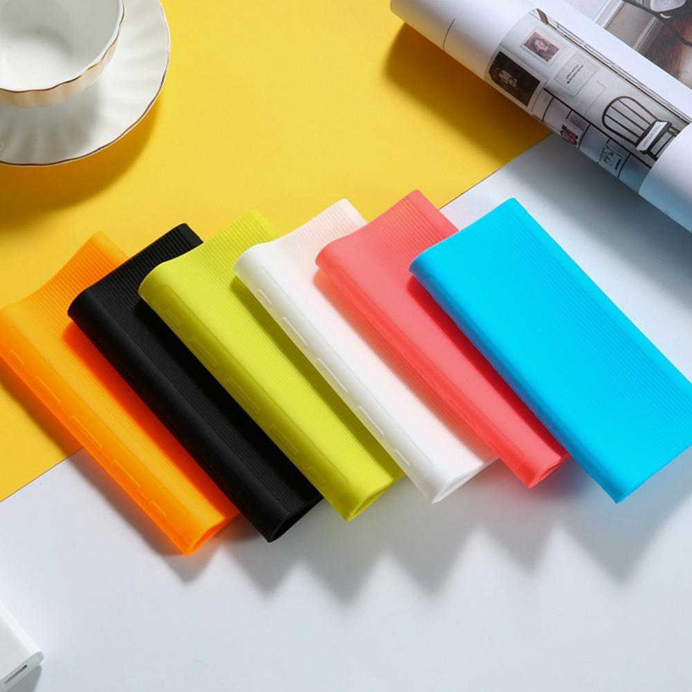 Power Bank Protective Case Soft Protective Cover Silicone Power Bank Silicone Cover for Xiaomi 30000mAh Power Bank 3 Fast Chargi