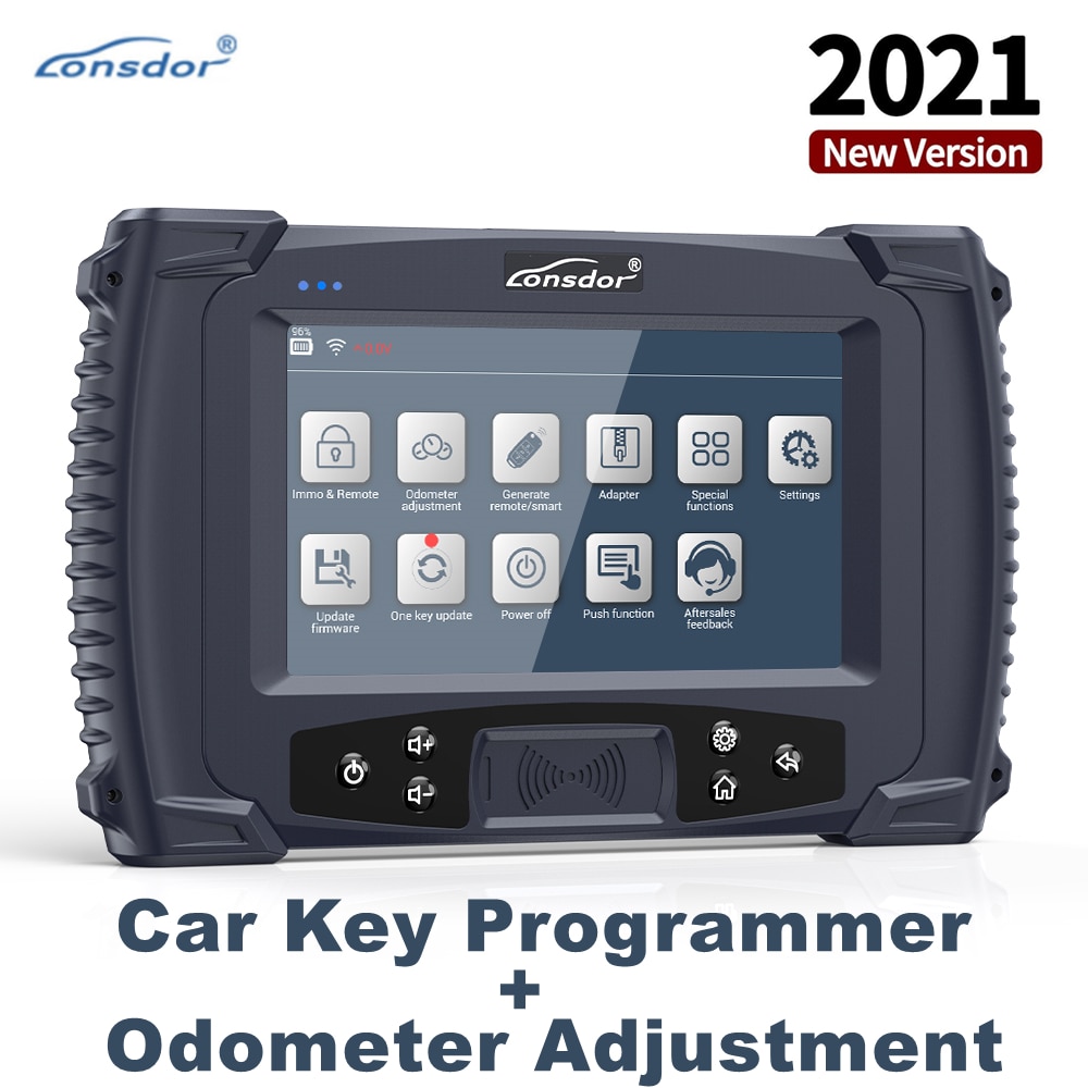 Lonsdor K518S OBD2 Automotive Scanner Key Programmer Odometer Adjustment KM Mileage Change Immobilizer System Diagnostic Tools