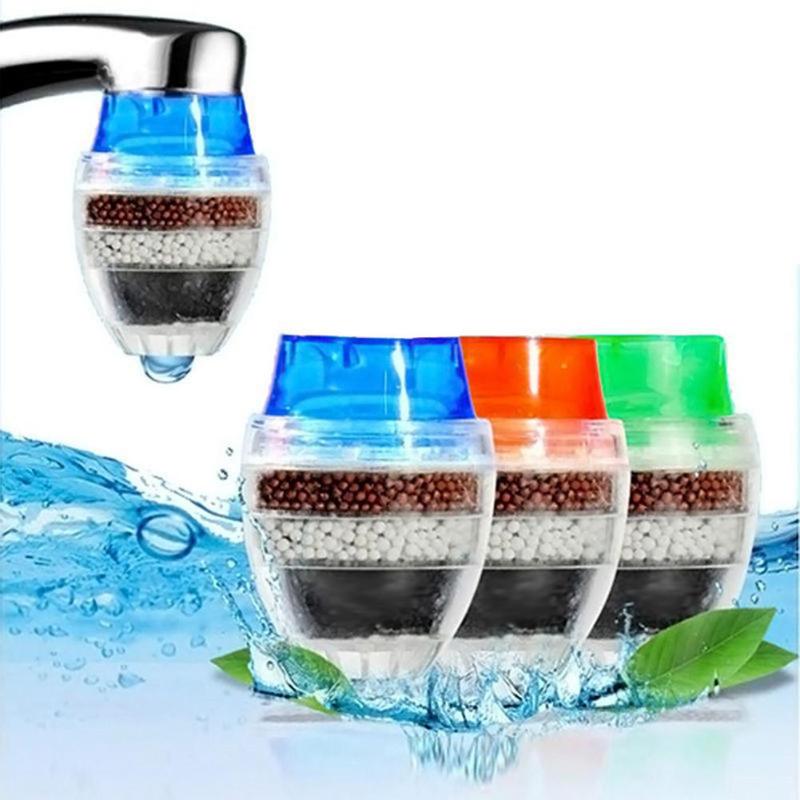 Kitchen Mini Faucet Water Purifier Activated Carbon Faucet Water Purifier Filter Element Portable Water Purification Equipment