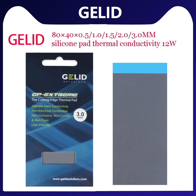 Gelid GP-EXTREME Multi-size high-performance thermal pad CPU/GPU Graphics Card Thermal Pad Motherboard Thermal pad