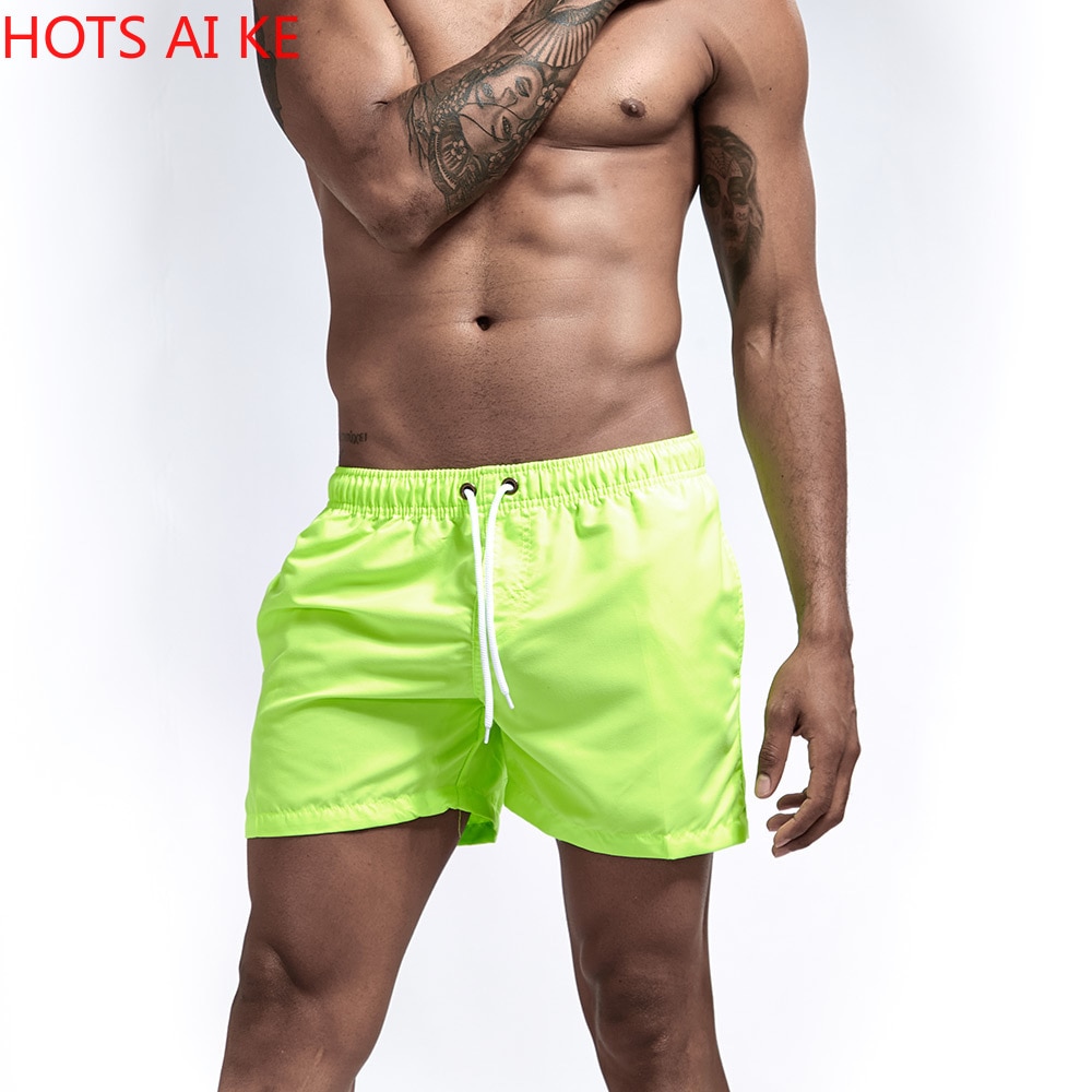 2020 Summer Mens Beach Shorts Swimming Board Short Gailang Swimwear Matching Wear Surfing Pants Swimsuits Masculina