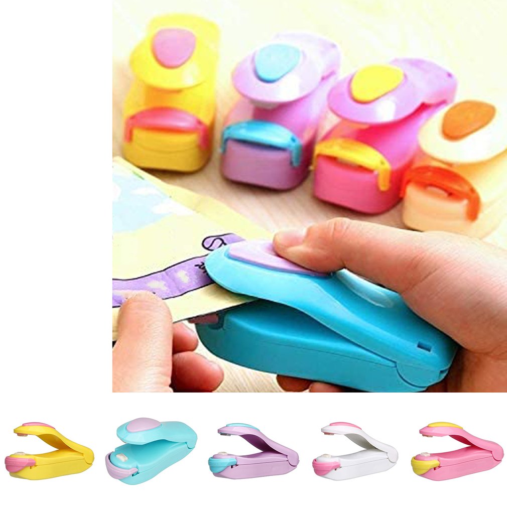 Portable Plastic Bag Sealing Machine Small Hand Pressure Heat Sealing Machine Plastic Sealing Machine Sealing Clip