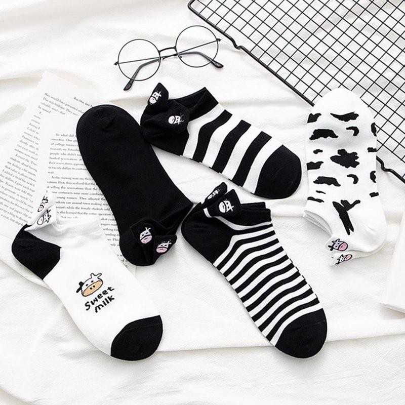 Fashion Socks Woman 2021 New Spring Summer Ankle Girls Cotton Color Novelty Women Fashion Cute Heart Casual Funny Sock Autumn