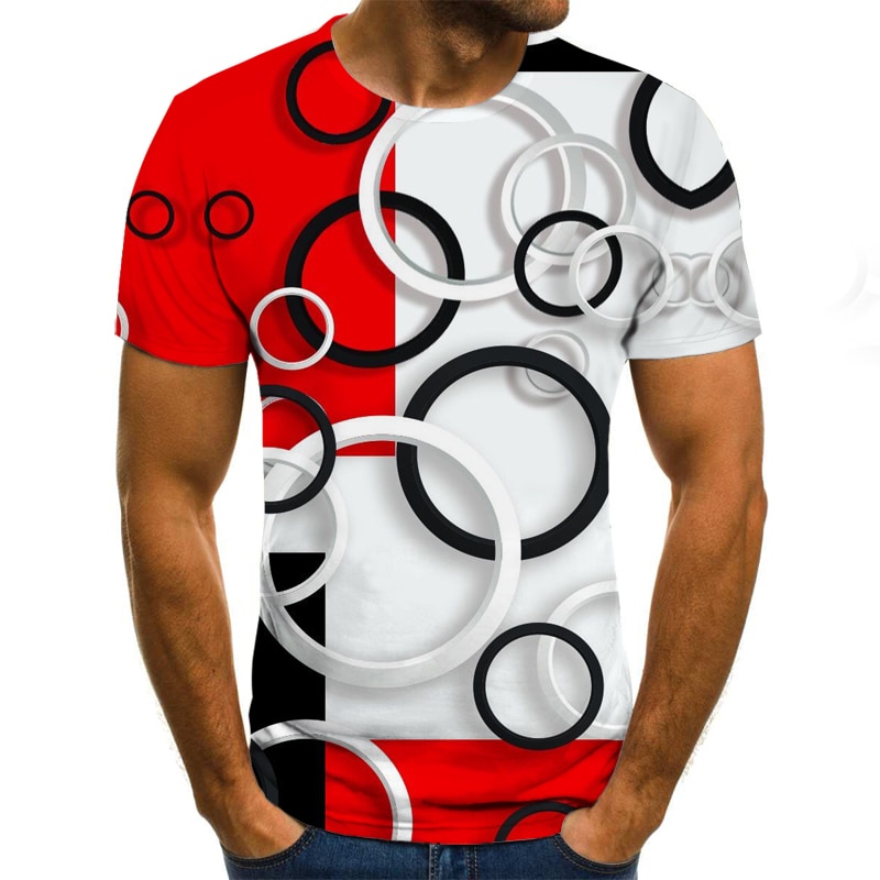 2020 Summer T shirt Men Streetwear O Neck Short Sleeve Tees Tops Punk Style Male Clothes Casual 3D Print Tshirt