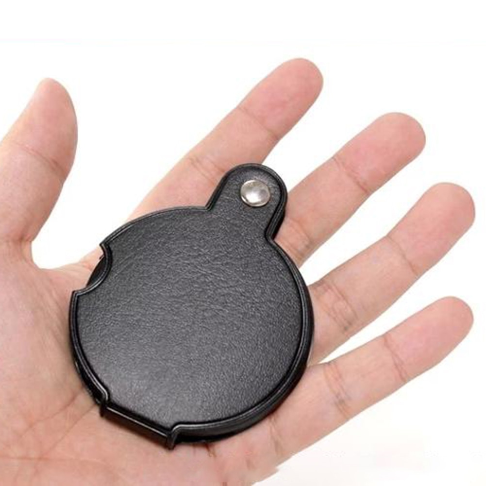 Optical Old Reading Dropship Handheld 5X Pocket Magnifier Foldable Reading Magnifying Glass with Letter Cover