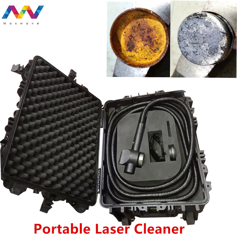 100w Laser Cleaning Machine Rust Remover High Speed Fiber Laser Cleaner Oil Paint Cleaning Machinery