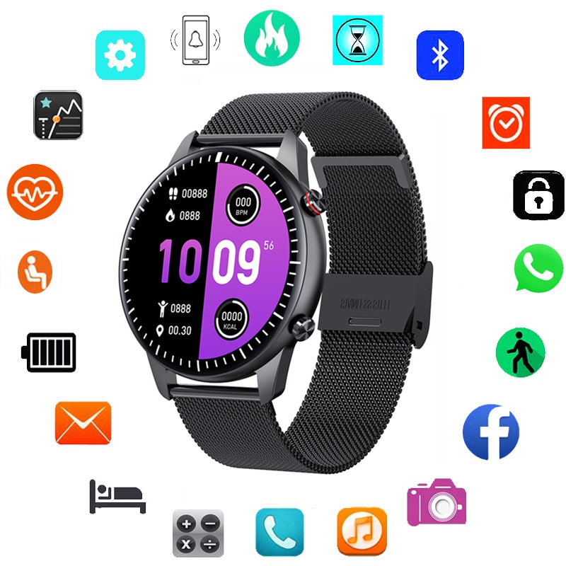 2021 Bluetooth Call Smart Watch Men Women Music Watches Fitness Bracelet Heart Rate Monitor Smartwatch For Android iOS Samsung