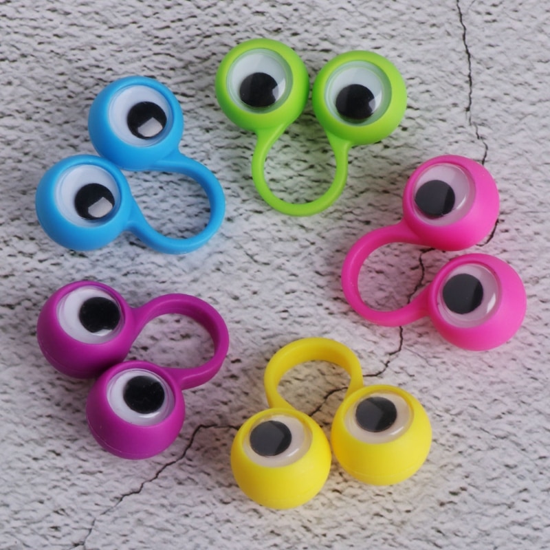 Finger Activity Size Eye Ring Can Be Fitted With Small Toys Small Gifts GXMB